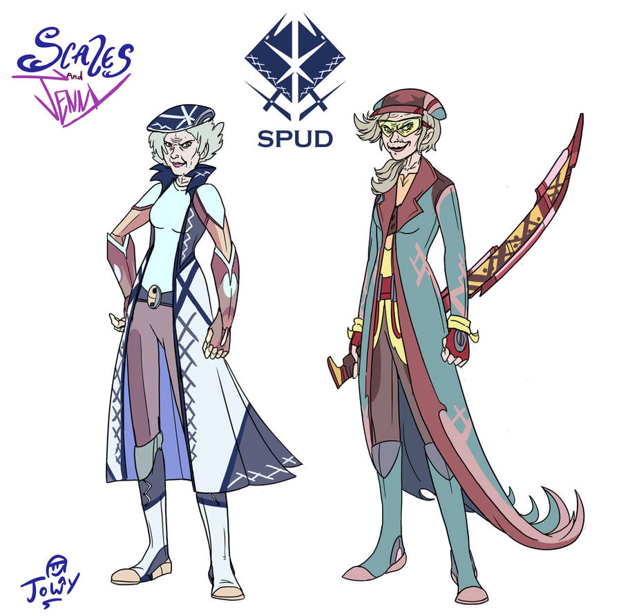 Project Scales and Jenny SPUD heads by Jowybean