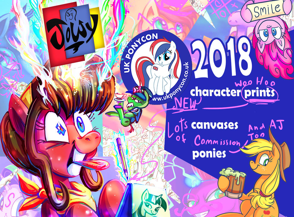 UK Ponycon 2018 here I come by Jowybean