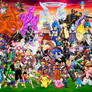 SuperSmashBros X AnimeFighters (Wallpaper 8K) UPD.