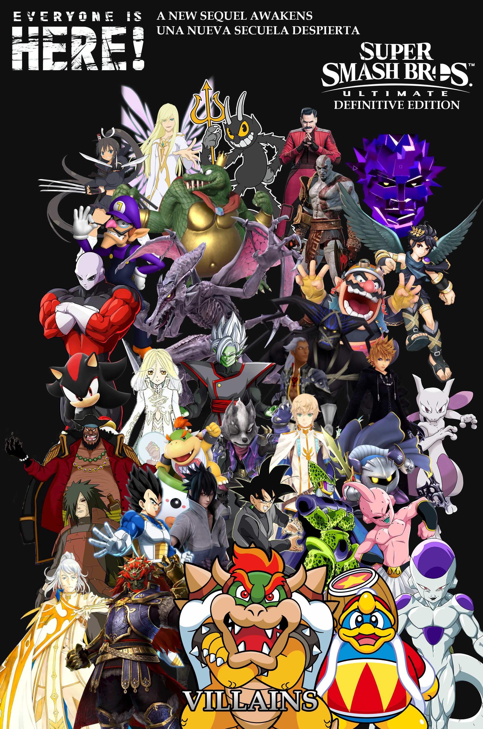 DB Multiverse Character Select Screen Poster by ChillerTyp