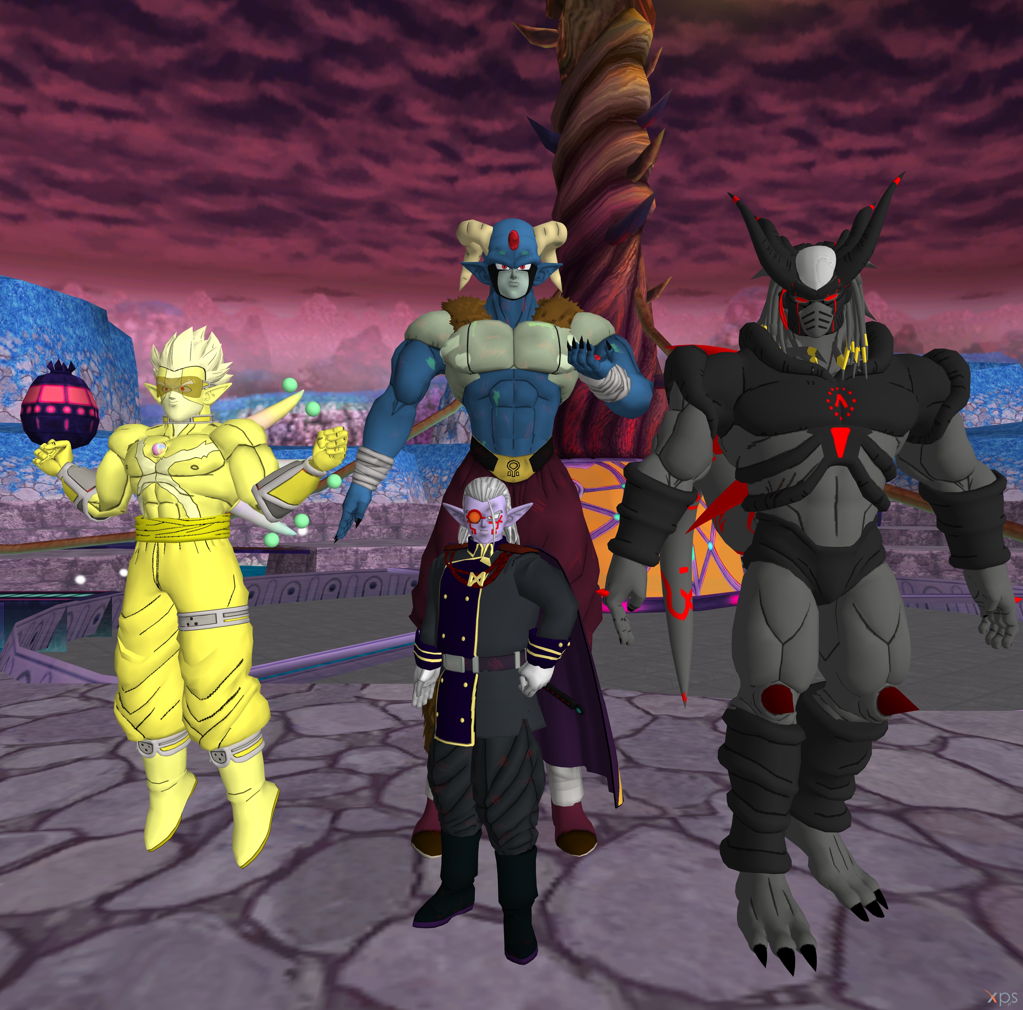 Dragon Ball - Multiversal Villains by HiGuys920 on DeviantArt