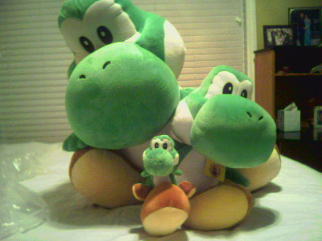 Yoshi Plushes