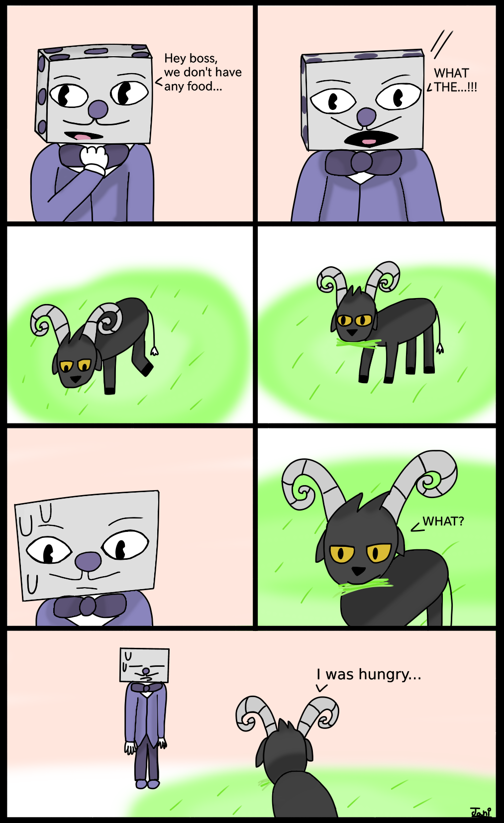 King dice an devil comic by Janidraw on DeviantArt