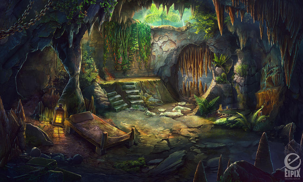 Cave by Gell4 on DeviantArt