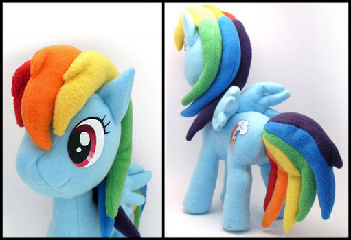 Rainbow Dash Plushie 2