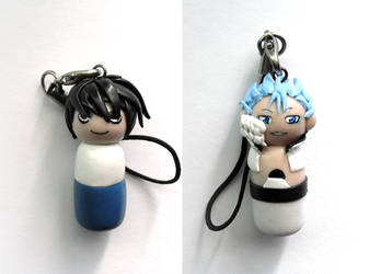 L and Grimmjow Charms by Jequila
