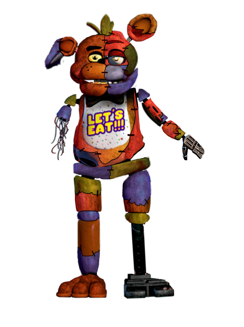 Hybrid FNaF 1 by 10-CLOWN-10 on DeviantArt