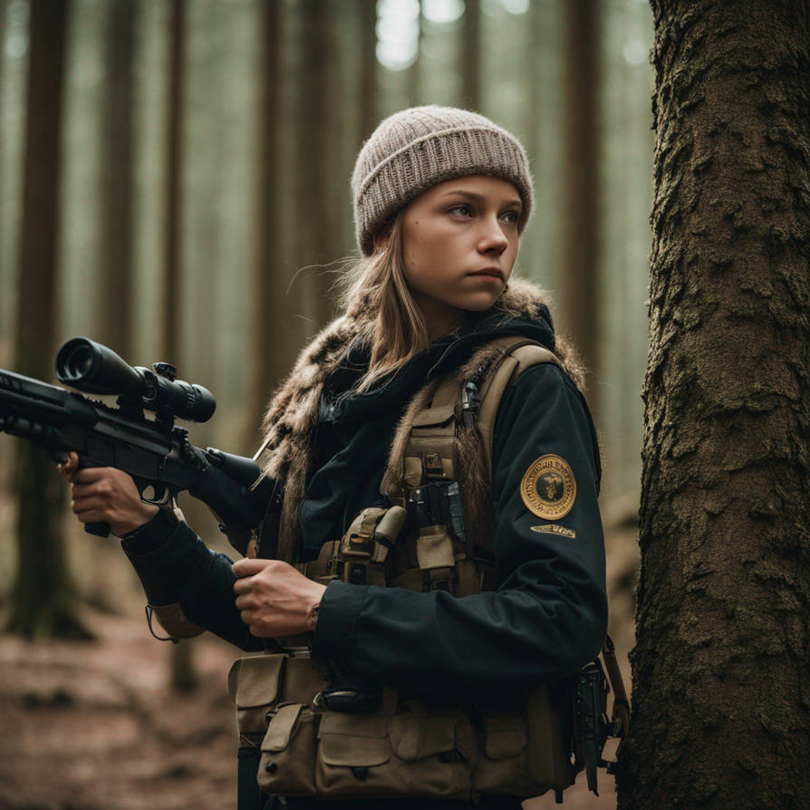 A sniper in the woods by RobRahs on DeviantArt