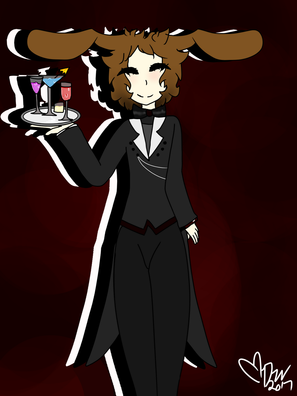 Bunny Butler the new and improved drawing by Destinywillow on DeviantArt