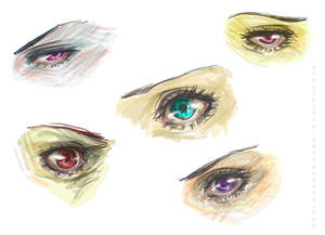 Semi-Realistic Eyes...