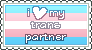 I Heart My Trans Partner stamp