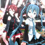 Miku with vocaloid Concert