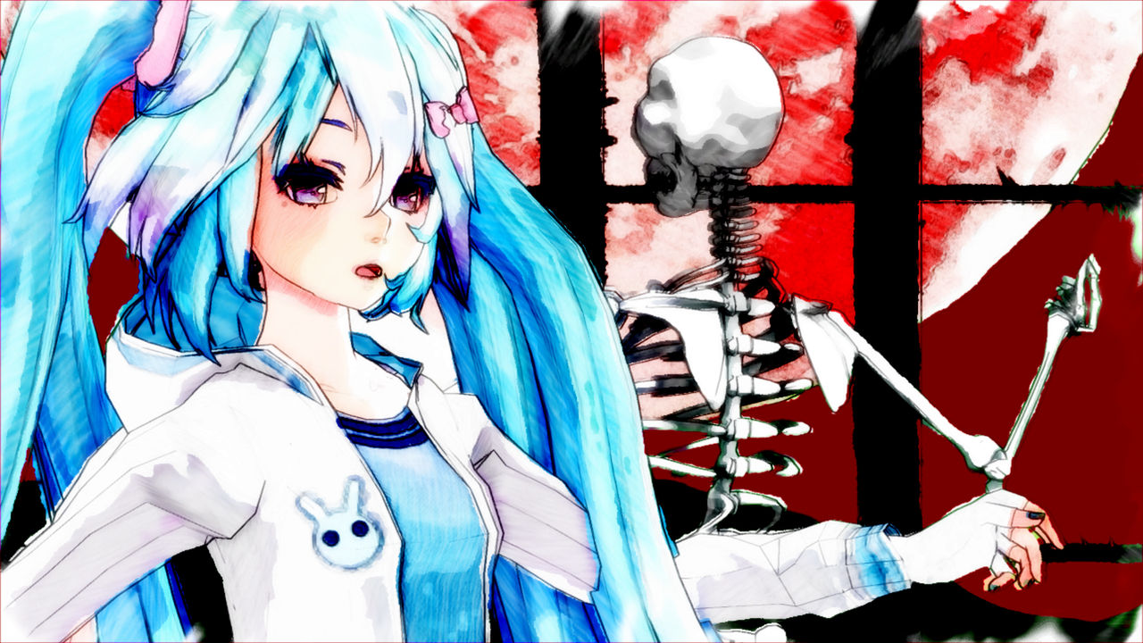 Bonelab Miku Miku and Skeleton by dson1975 on DeviantArt