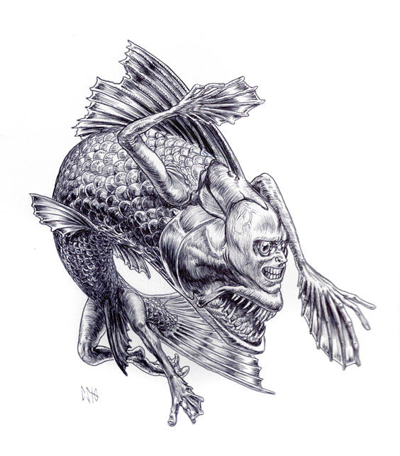 Fishman by CBSorgeArtworks on DeviantArt