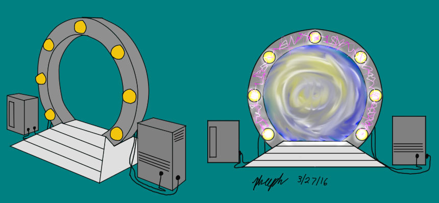 Interdimensional Gate by pheeph on DeviantArt
