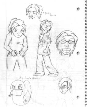Daioh sketches