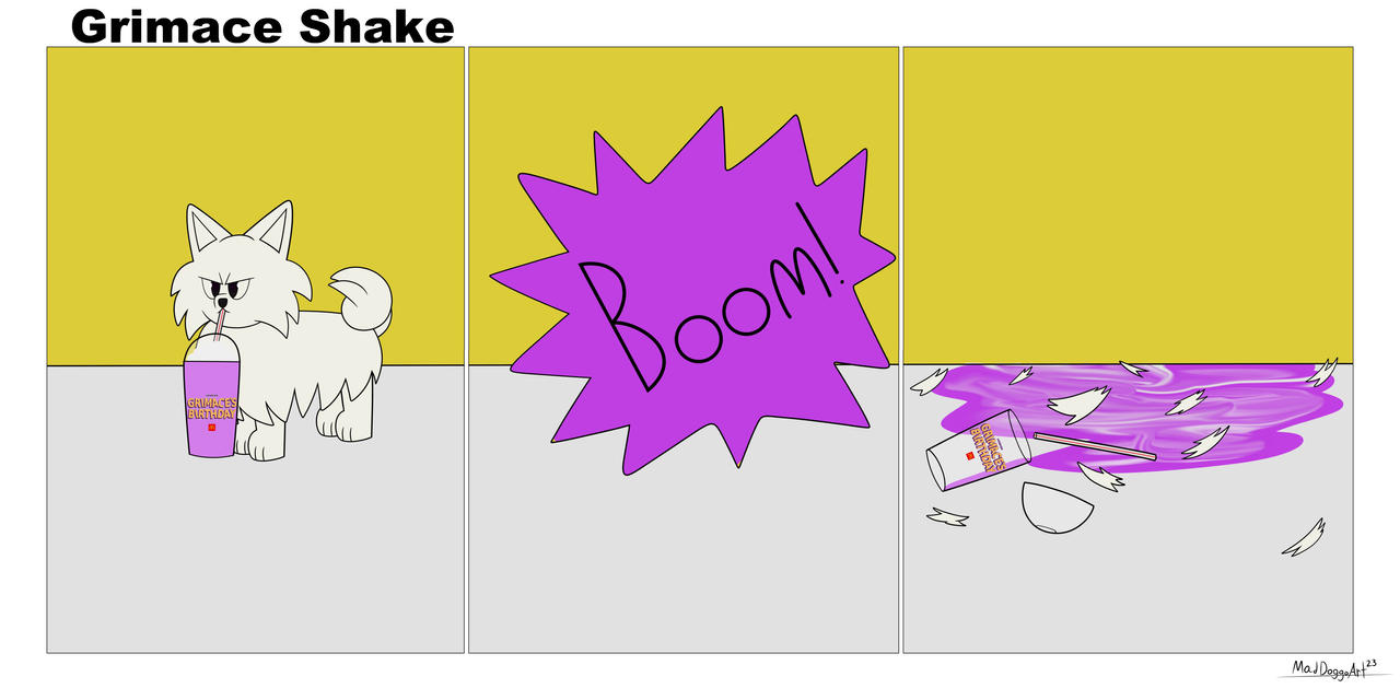 Deviantart Shake Grimace Shake by MadDoggoArt on DeviantArt