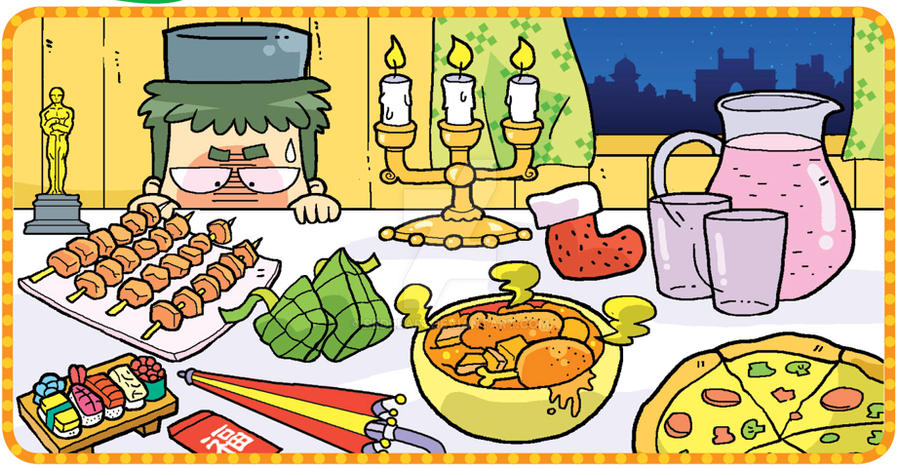Hari Raya Foods by redleaf1 on DeviantArt