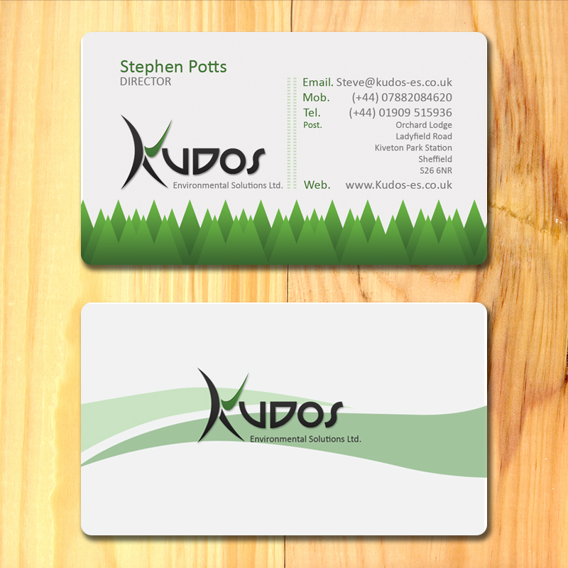 Kudos ES Business cards