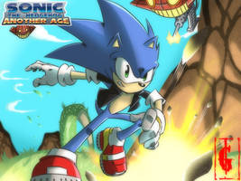 SONIC THE HEDGEHOG ANOTHER AGE ESPIO AND VECTOR By GOICHIMONJI On sonic-the-hedgehog-another-age-espio-and-vector-by-goichimonji-on