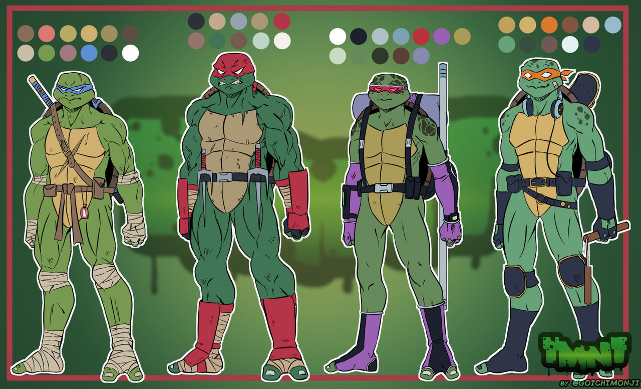 Custom Tmnt Pc Teenage Mutant Ninja Turtles: Redesign by GOICHIMONJI on DeviantArt