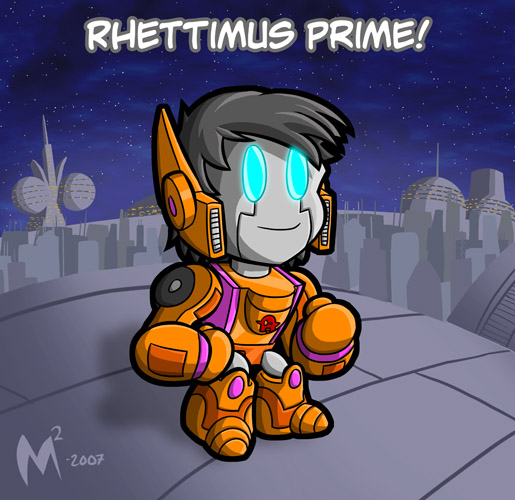 Commission - Rhettimus Prime