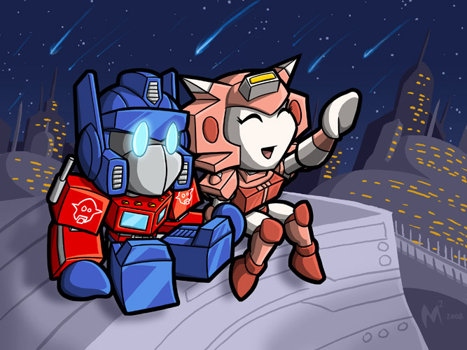 Commission - Elita-1, Optimus