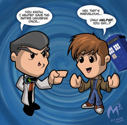 Commission: Paradox + Dr Who