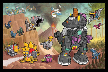 Dinobots Print