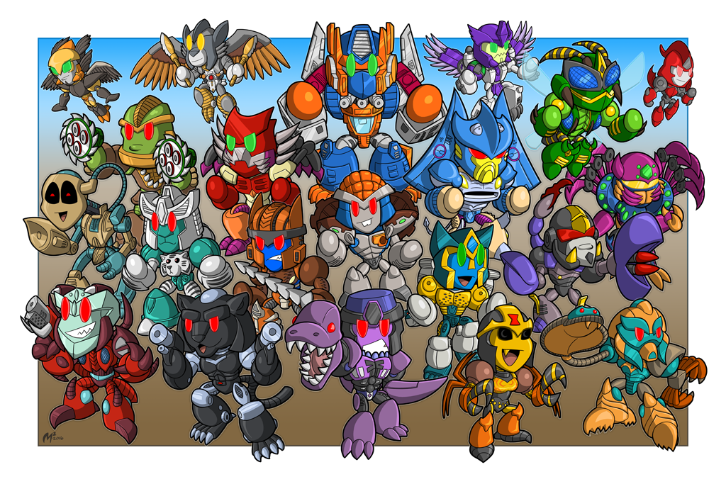 Beast Wars 20th Anniversary print