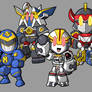 MMPR Zords