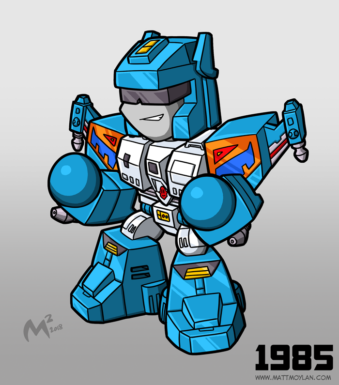 1985 Autobot Topspin by MattMoylan