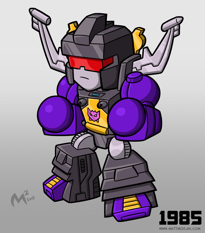 1985 Decepticon Shrapnel by MattMoylan
