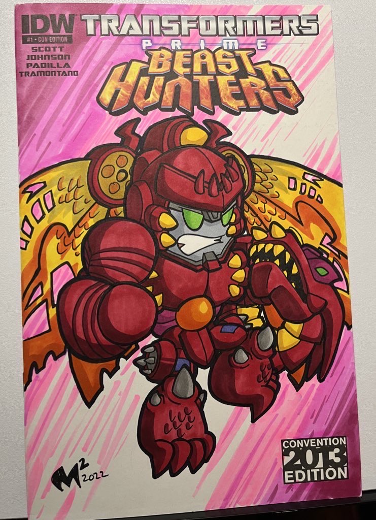 Commission - Beast Wars Transmetal 2 Megatron