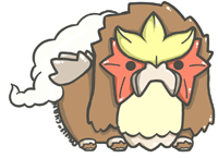 Chubby Chibi Entei by MinjiXMuu-chan on DeviantArt
