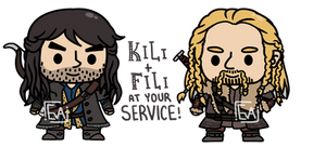 Fili and Kili! at your service!