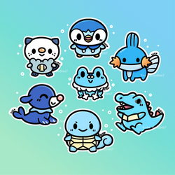 Pokemon Starter Challenge: Water Type!