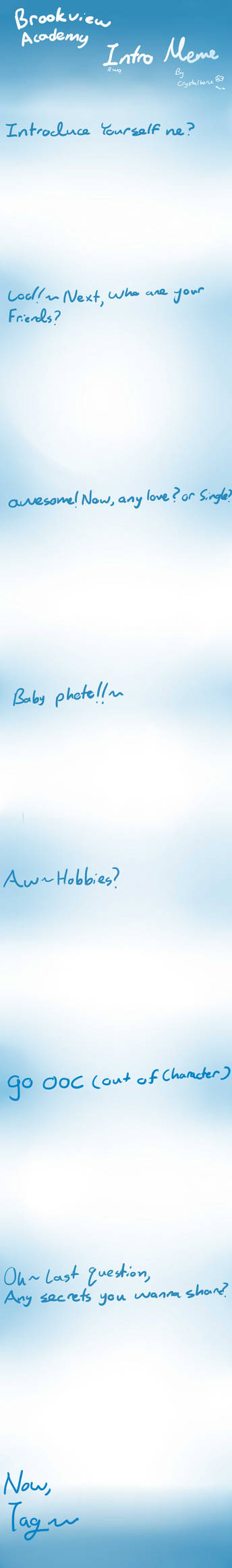 .: BA :. Introduction meme by crystalberu on DeviantArt