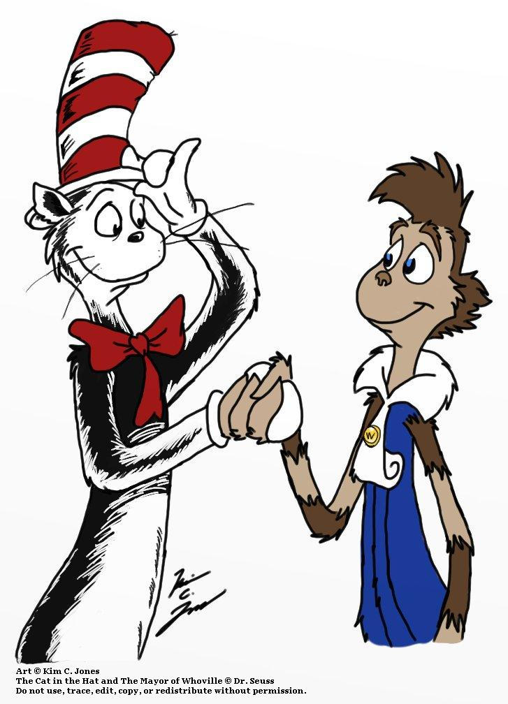 The Cat meets the Mayor by Slasher12 on DeviantArt