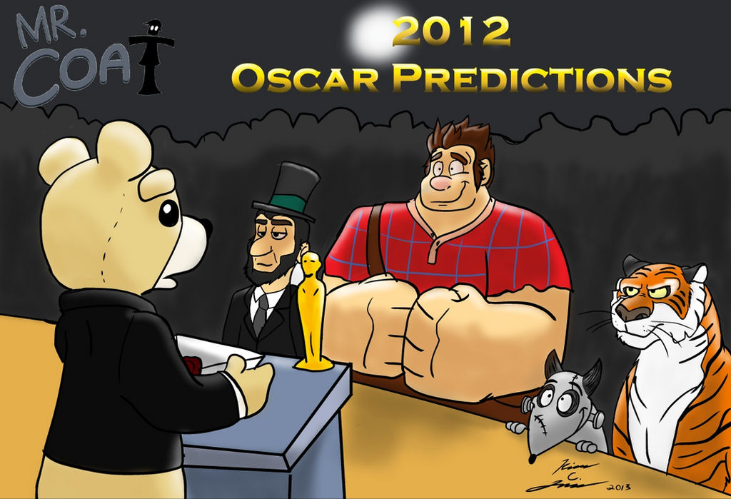 Mr. Coat 2012 Oscar Predictions Title Card by Slasher12