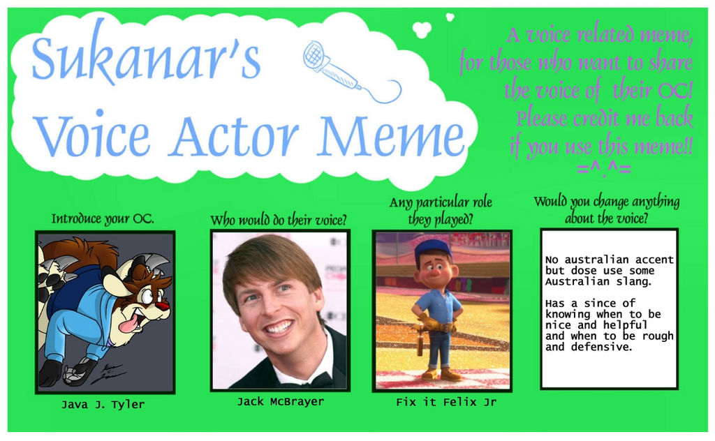 Voice Actor Meme Part 2 By Slasher12 On Deviantart Voice Actor Meme Part 2 By Slasher12 On Deviantart