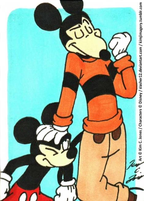 Mickey and Mortimer