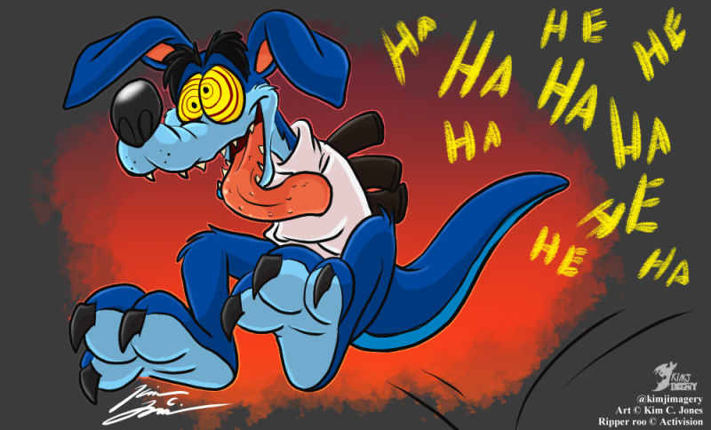 Ripper Roo Fight Ripper roo by Slasher12 on DeviantArt