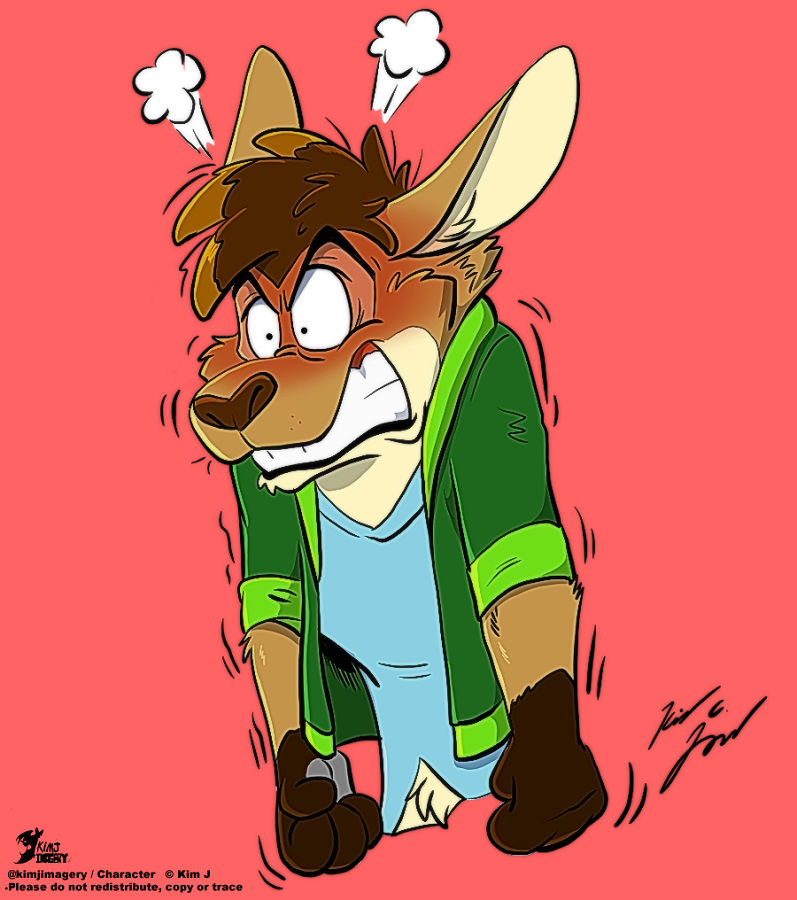 Angry Roo Zoe Krita doodles 3/4 by Slasher12 on DeviantArt