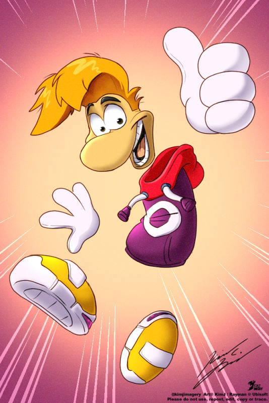 Rayman by Slasher12 on DeviantArt