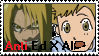 Stamp: Anti Ed X Al by Riza-Izumi