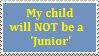 Stamp: No Juniors here by Riza-Izumi
