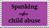 Stamp: Spanking isn't child abuse by Riza-Izumi