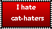 Stamp: I hate cat haters by Riza-Izumi