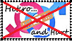 Stamp: Anti Hetero and hurt